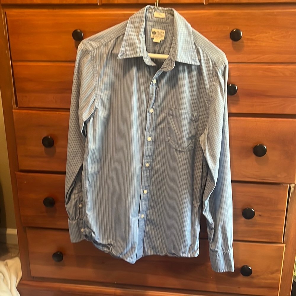 Mens J Crew Button Down Dress Shirt